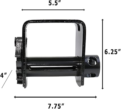 Boxer Heavy Duty Double L Track Winch for Flatbed Trailer Steel Winch Tie Down Double L Track