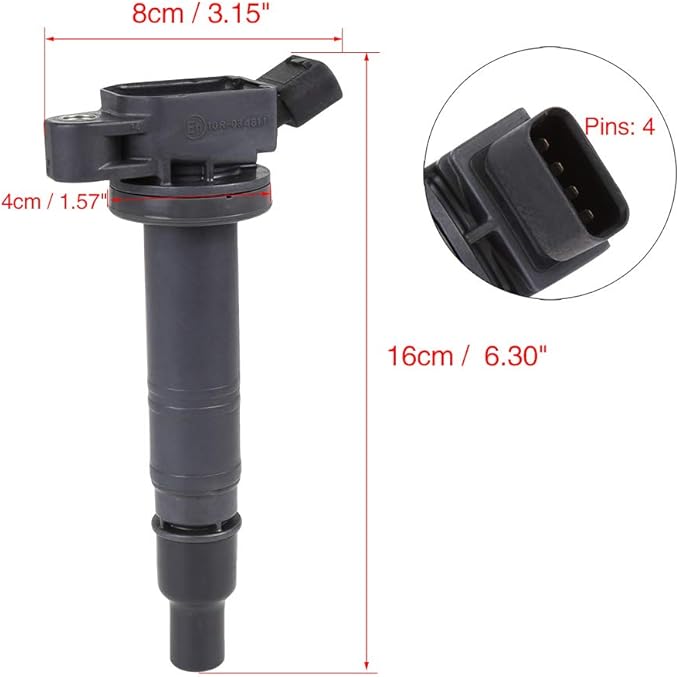 uxcell 90919-02248 Ignition Coil for Toyota 4Runner 4.0L 6cyl 175kW 1GR-FE 3956cc