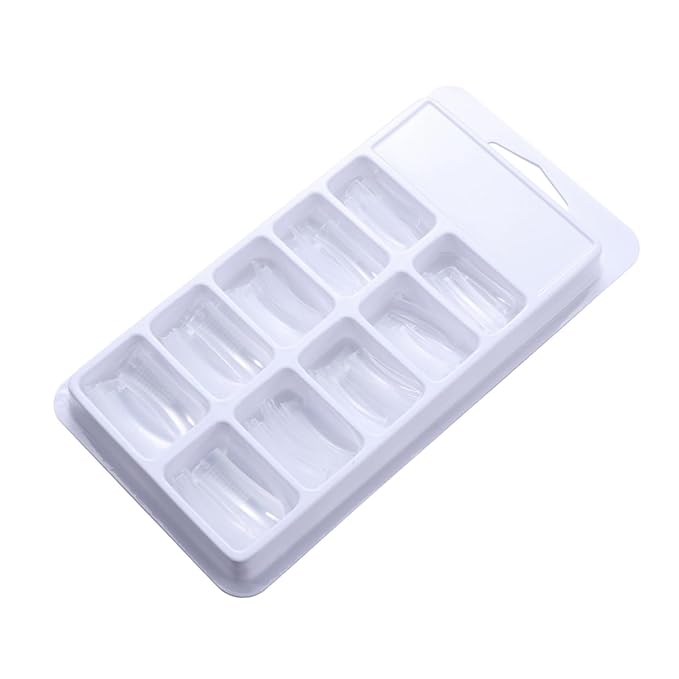 MERRYHAPY Nail Art Accessories 100pcs Fake Nails Tips Full Cover Gel Form Tips for Nail Salons