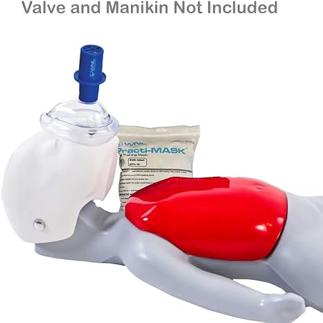 WNL Products 5000ITM Practi-Mask Infant CPR Training Mask Includes 10 (10 Pack - Infant)
