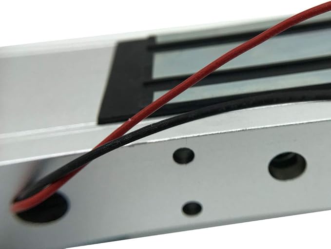280KG (600LB) Access Control System Single Door Lock 12V Electric Magnetic Electromagnetic Locks Holding Force Magnetic Lock for Door