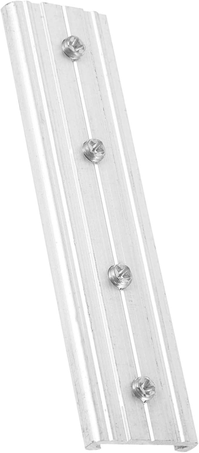 Window Curtain Track Connector Versatile Extension Joints for Direct Rail Curtains Design for Use Easy to Install