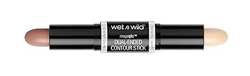 wet n wild MegaGlo Dual-Ended Contour Stick MediumTan, Cruelty-Free