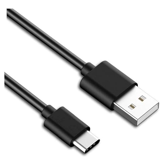 USB-C Charging Cable Cord Wire for Power Banks Compatible with iWalk, Spigen PocketBoost, INIU, RAVPower, BONAI, Anker USB-C & Other PowerBanks (Note: Only for Powerbanks with USB-C Input)