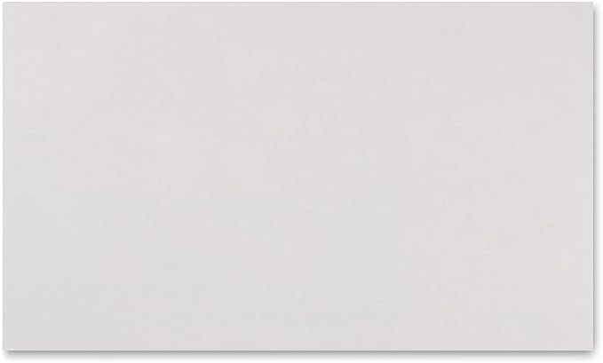 Basics Paper Flash Ruled Index Note Cards, Heavy Weight, White, 3 x 5 Inch Card, 300 Count, 100 Pack of 3