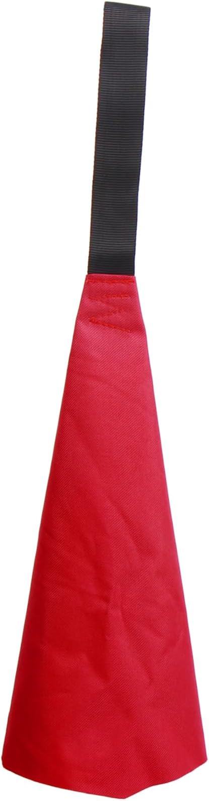 ZJchao Kayak Accessories, Red Warning Flag Safety Flag Canoe Flag with Webbing for Kayak Canoe