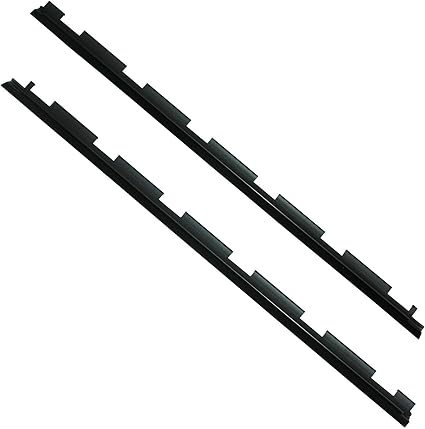 LOSTAR Weatherstrip Front Driver (Left) and Passenger (Right) Outer Window Felt Sweep Belt Kit Fits 1988-2000 Chevrolet C1500 GMC C2500