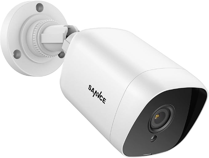 SANNCE 2MP Security Camera 1080P TVI High Clarity Bullet Camera Up to 100ft Night Vision with IR LEDs IP66 Waterproof IndoorOutdoor Surveillance Camera