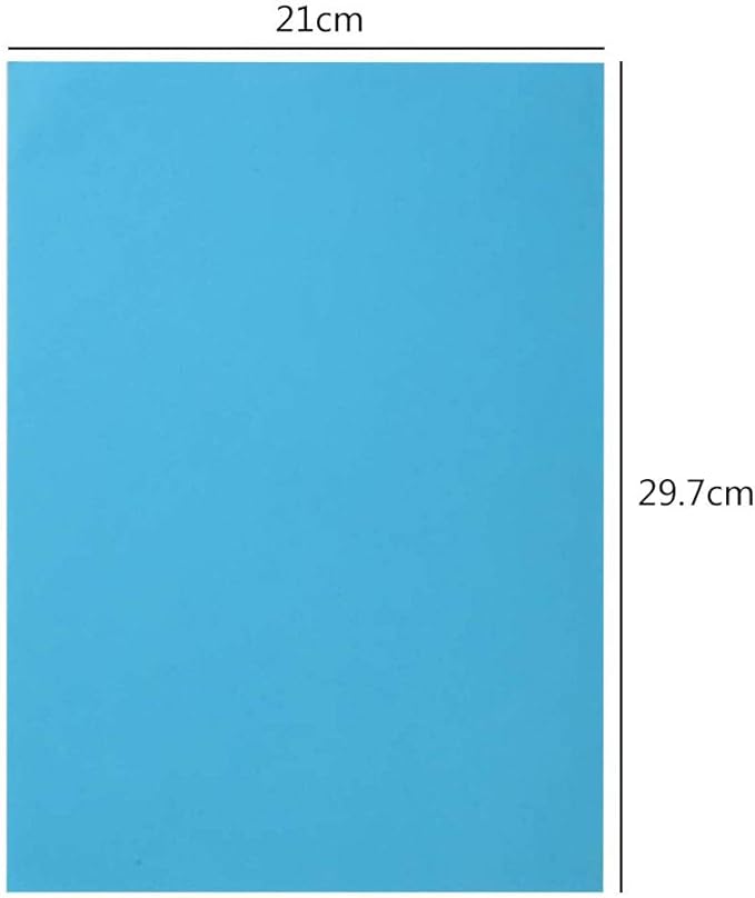 Color A4 Paper, 100 Pcs A4 DIY Craft Origami Paper for Coloured Printer Paper, DIY Arts, Crafts, Paper Cutting(10 Colors)