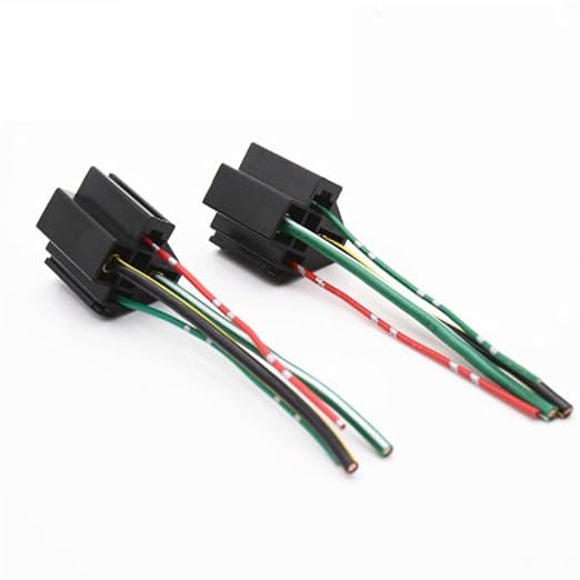 1pcs High Current Strip line 4pin Wide and Wide Foot Relay Modified Socket Suitable for 2 Wide Foot 2 Narrow Foot Relay