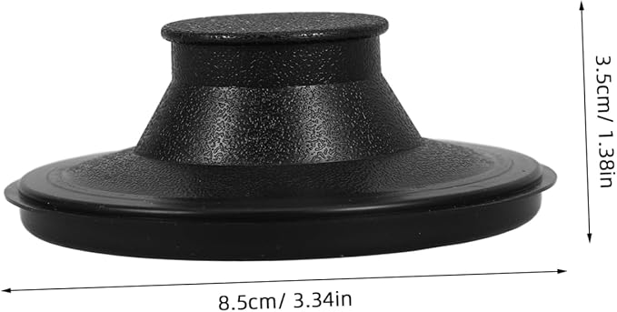 GARVALON Garbage Disposal Stopper Versatile Kitchen Sink Rubber Drain Stopper for Restaurants Home Use Prevents Water Tight Seal Suitable for Various Sink Types