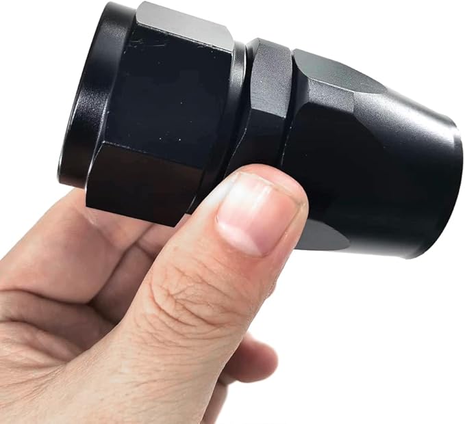Autofit 16AN line -16AN braided hose +Elbow 90 degree AN fittings, 45 degree, straight adapter hose end kit,5 feet