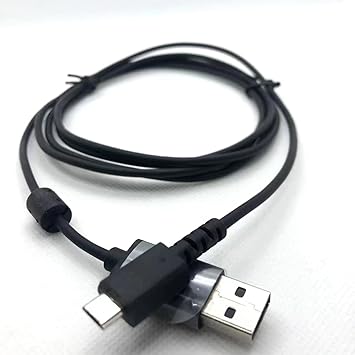 USB Charging Cable for Logitech G915 TKL Tenkeyless Lightspeed Wireless RGB Mechanical Gaming Keyboard G502 Wireless Mouse