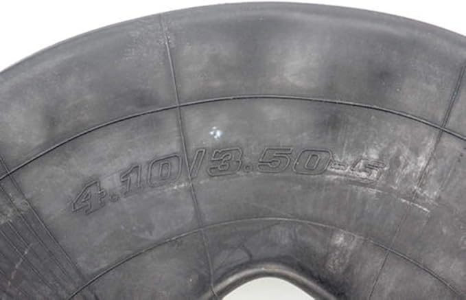 Butyl rubber 4.103.50-5 Tire Inner Tubes for Hand Trucks, Dollies, Wheelbarrows, Lawn Mowers, Trailers and More