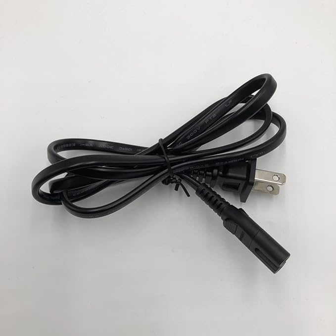 Majority Power Cable Compatible with Majority D40 Bookshelf Speakers and Oakcastle BX200 Boombox