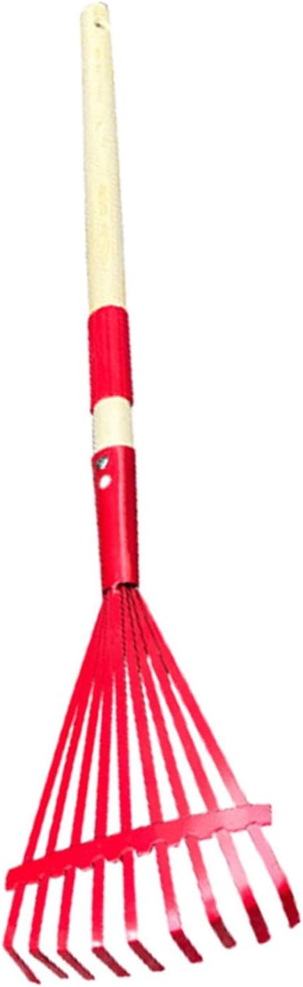 Children's Gardening Set with Wooden Tools for and Learning, Leaf rake