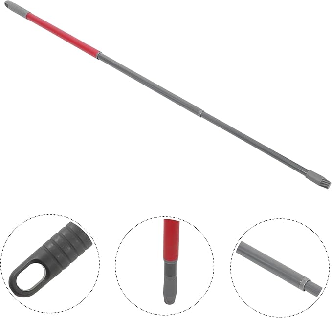 Telescopic Mop Rod Replacement Handle for Mops Strong Iron Pole Comfort Grip