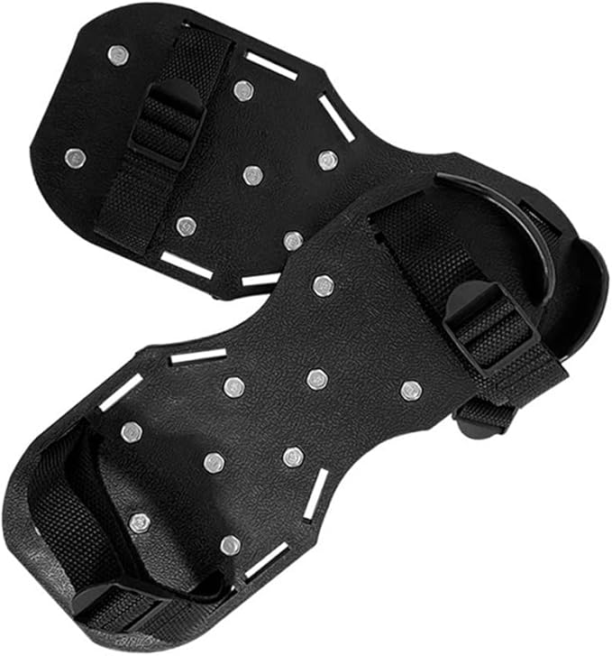 Lawn Aerator Shoes, Spike Shoes Lawn Aerator Tool Aeration Shoes for Epoxy Floor, Lawn Yard Patio Lawn Garden Yard (Black)