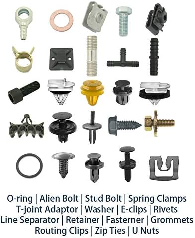 Autobahn88 HEX-Head Sems Tapping Screw (M6.1x2.6mm) for Door Speaker, Compatible with Toyota (OEM: 9015960303) (Pack of 10)