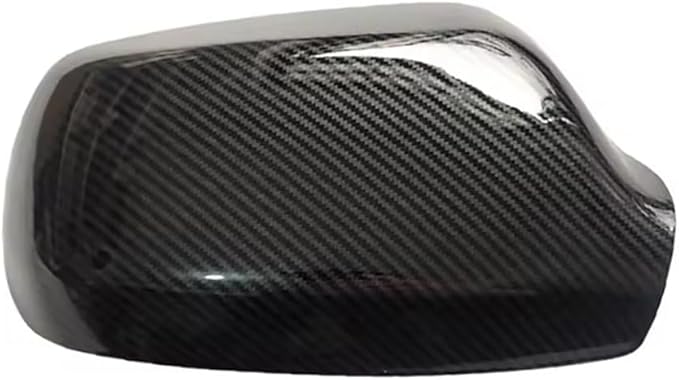 Left Driver Side Direct Mirror Cap Cover Replacement Compatible With Mazda 3 Mazda 6 2003-2009 Rearview Mirror Lower Base Trim Base Cover (Carbon fiber pattern left)