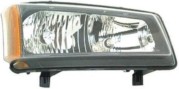 KarParts360 For 2007 Chevy Silverado 2500 HD Classic Headlight Assembly Passenger Side w/Bulbs For GM2503224