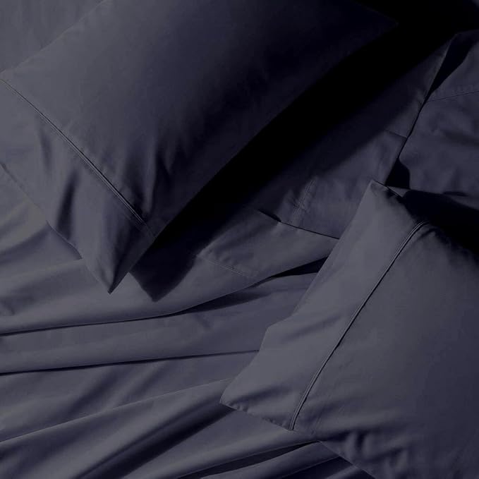 600 Thread Count 100 Egyptian Cotton Sheets, Queen Size Sheets Set, 4 Pcs Sheet Set, Queen Sheet Set, 15 Inch Deep Pocket Queen Sheets, Hotel Luxury Bed Sheets Set, 4 Pcs Bed Sheet Set, Dark Grey