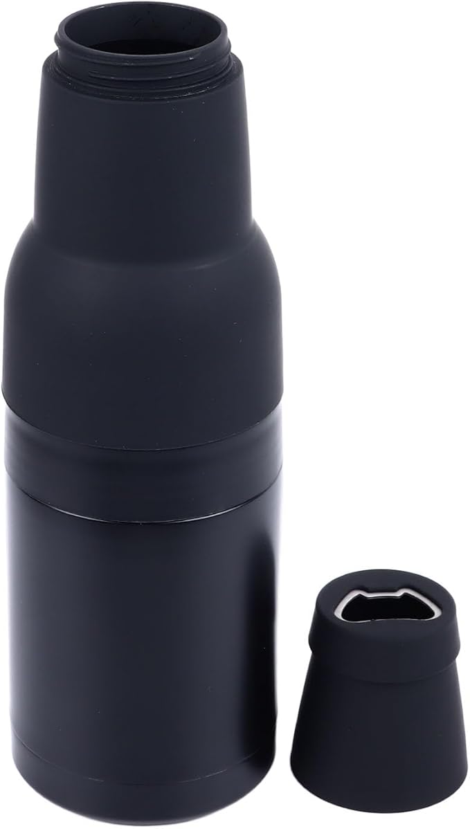 Stainless Steel Beer Can Cooler, 3 in 1 Frosty Beer Bottle Insulated Vacuum Cup Cooler with Beer Opener Cans Coffee Accessories for Bottle Cool 12oz