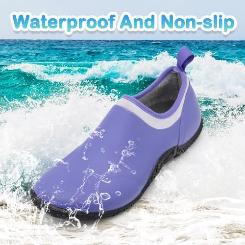CNSBOR Womens Rain Boots Waterproof Garden Shoes For Women and Anti-Slip Feature Rubber Rain Boots Light Ankle For Outdoor Work Shoes