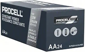 Bulk ProCell Batteries, AA, 24Box, PC1500