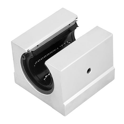 Linear Bearing Pillow Block, SBR30UU Aluminum Block 30mm Open Linear Bearing Slide Block Match CNC Router Parts for CNC Machine 3D Printer, 56mm Height