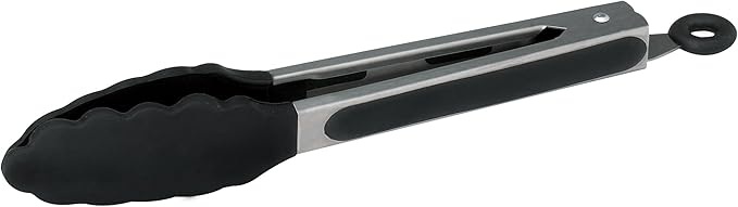 Winco general purpose clamp with rubber tip and locking clip, Stainless steel