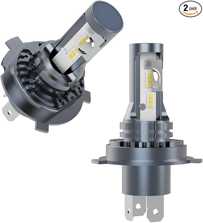 H19 H4 9003 HB2 HS1 LED Bulbs Fog Lamp 12V 24V 20000Lm Bright 30W 6500K Fanless EMC Plug and Play for Cars Motorcycles Trucks 2pcs