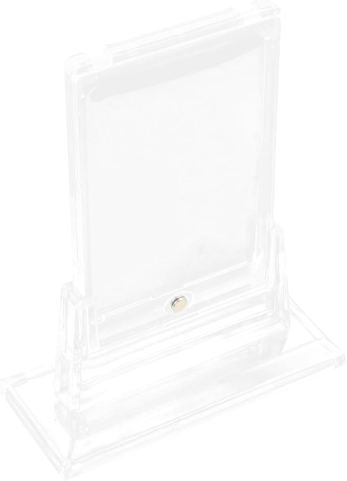 VANZACK 3 Sets Football Card Display Stand Display Shelves Display Shelf Trading Card Display Frame Card Stand Baseball Card Display Rack Trading Card Support Card Holder Stand Plastic