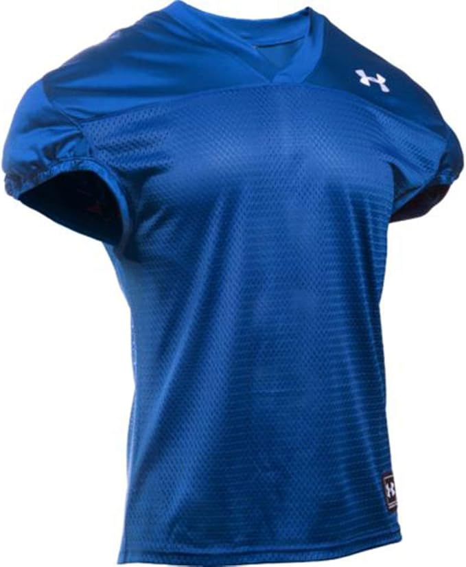 Men's Under Armour Football Practice Jersey Royal/White Size Medium