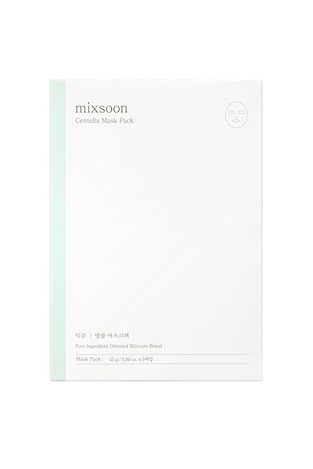 mixsoon Centella Mask Pack 5ea