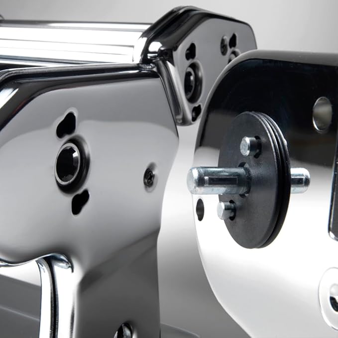 MARCATO Made in Italy Pastadrive 110V Electric Pasta Machine, Chrome Steel. Compatible with Atlas & Ampia Machines and Marga Mulino