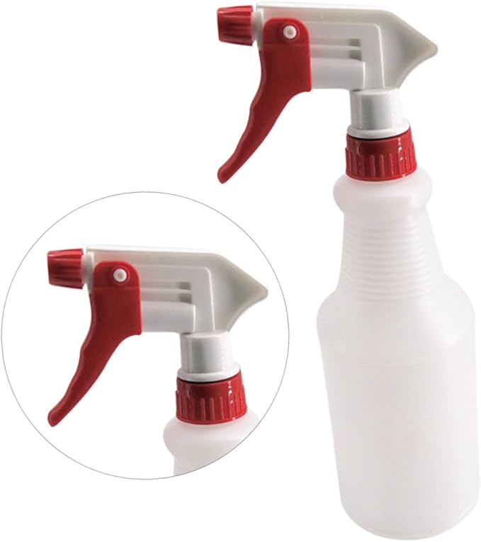 Bottle for Portable Watering Can for Garden and Car Cleaning Thickened Plastic Sprayer Red for Indoor and Outdoor Use