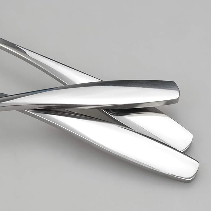 Ggbin 6 Pieces Stainless Steel Dinner Buffet Serving Spoons, 9.75 Inches