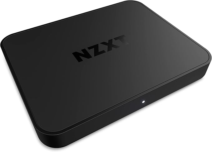 NZXT Signal 4K30 Full HD USB Capture Card - ST-SESC1-WW - 4K60 HDR and 240Hz at Full HD (1080p) - Live Streaming and Gaming - Zero-Lag Passthrough - Open Compatibility
