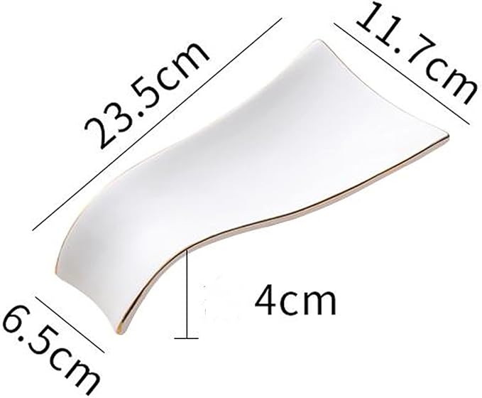 Kitchen Spoon Rest Stainless Steel Spoon Chopsticks Holder Ceramic Spoon Colander Kitchen Utensils Holder Household Tableware Holder