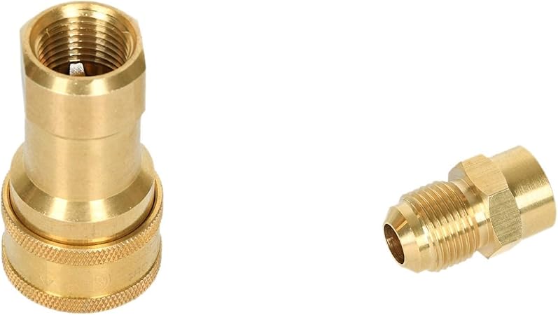 GasSaf 10 FT 12" ID Natural Gas Hose with Quick Connect Fitting, Natural Gas Conversion Kit for Gas Grill, Generator, Patio Heater and More - CSA Certified