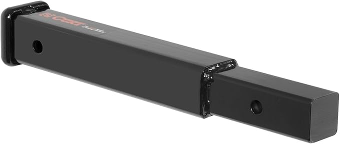 CURT 45795 14-Inch Long Trailer Hitch Extension for 2-Inch Receiver, 3,500 lbs