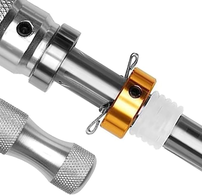 Unifizz Tubular Tool Stainless Steel Screwdriver Anti Slip Manual Tool Hexagonal Wrench Parts Home Set,Pick Gasket Tool Set Stainless Steel Hand Repairs Auto Hooks Seal and for Tubular Seal LX203