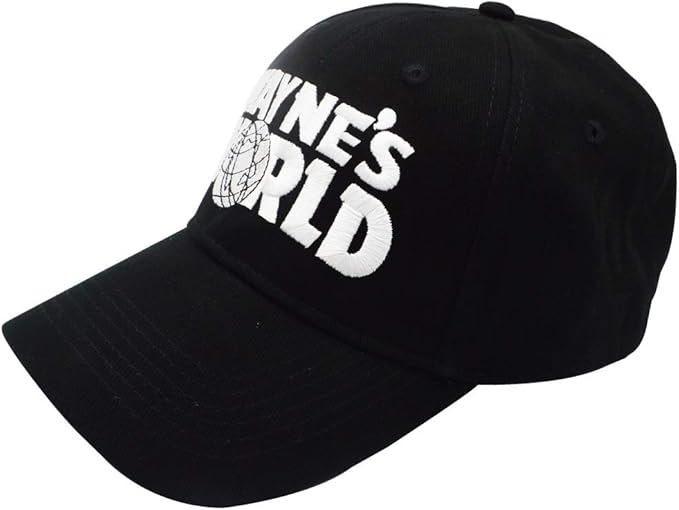 Wayne's Hat Adjustable Unisex Embroidered Trucker Baseball Cap Black