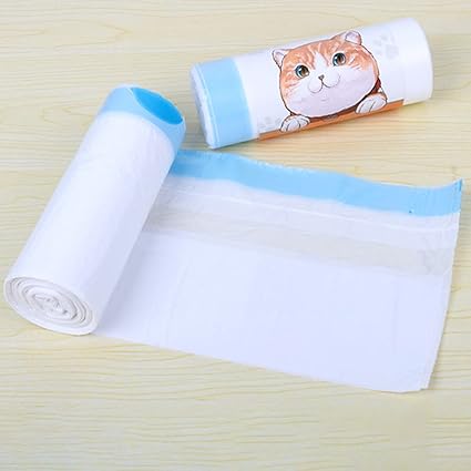 20pcs Cat Litter Bag Leak Packing Bag Cat Sand Packing Bag Plastic Cat Sand Packaging Bag Pet Supplies Cleaning Bag Handheld Trash Bag Cleaning Supplies Cat Supply