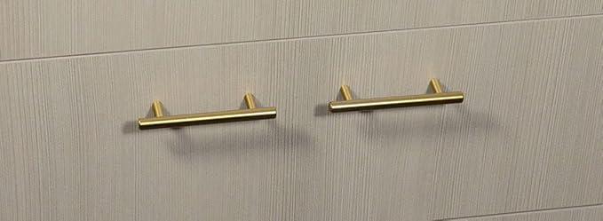 CKP Brand 3489-3-12 in. (89mm) Steel Bar Pull, Amber Gold