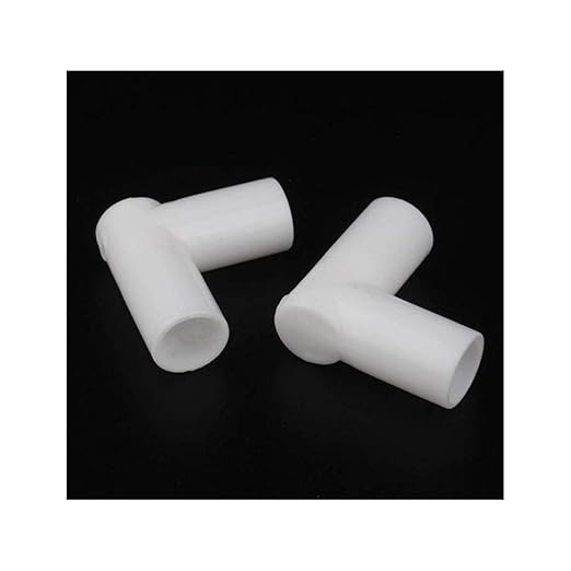 5pcs 12mm PVC Straight Elbow Tee Connector Four Way Joint 90 120 135 Degree 14'' PVC Pipe Adapter DIY Wardrobe Tent Fittings,90 Degree,12mm