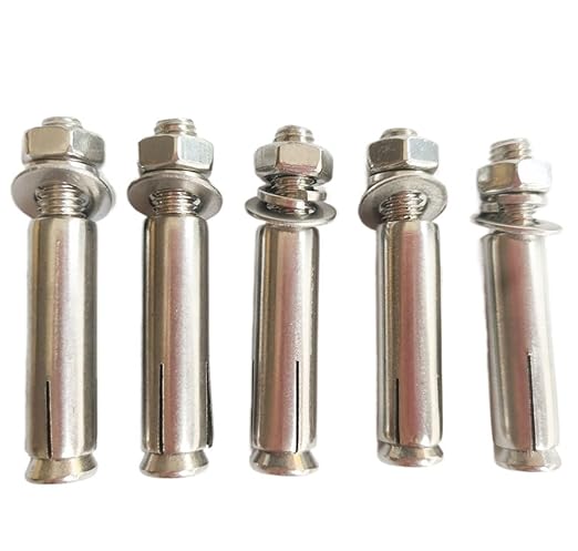 Stainless Steel Expansion Bolts M8x60mm External Hex Expansion Bolt (5 Pack)