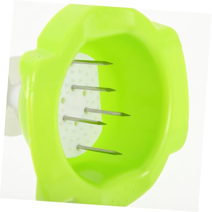 KICHOUSE 2pcs Premium Finger Guard Grater Cutting Guard Anti Grater Finger Slicer Finger Protector Fruit Chopper Finger Protector for Grating Cheese Slicer Green Stainless Steel
