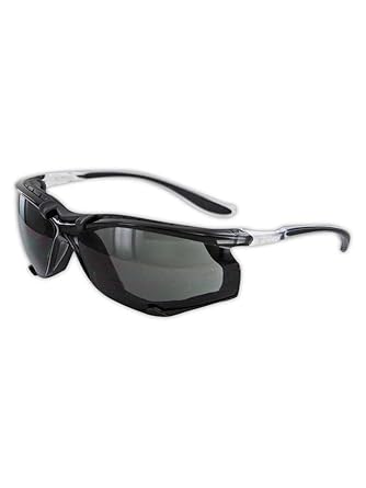 MAGID Gemstone Onyx Foam Lined Safety Glasses, Z87 Safety Glasses, Z87 Sunglasses For Men and Women (Gray Lens)
